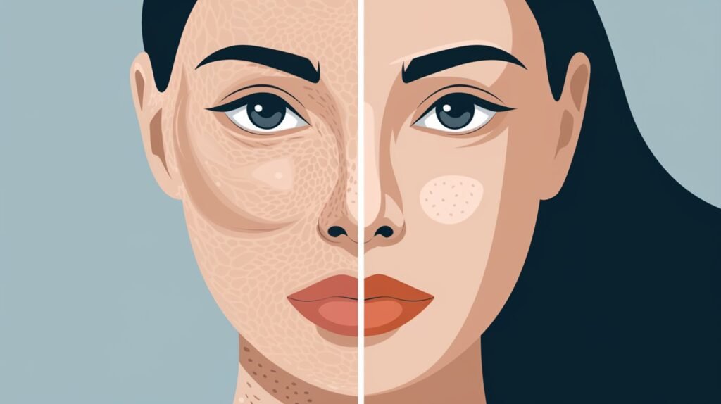 signs of healthy skin