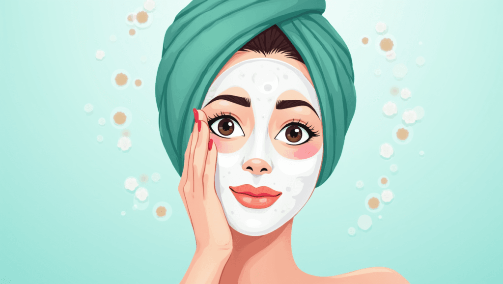 Digital illustration of a dermatologist's office with various treatment tools and equipment Professional Treatment Options