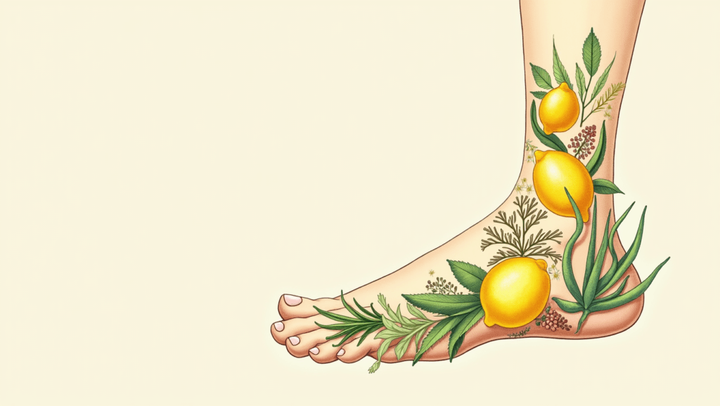 Illustration of natural ingredients for dark spot remedies natural ingredients for dark spot remedies